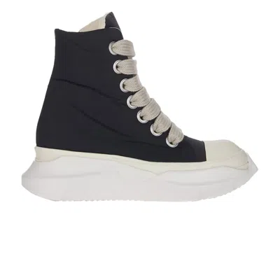 Pre-owned Rick Owens Porterville Drkshdw Jumbo Laced Abstract High 'black Milk' | Men's Size 45