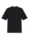 Rick Owens Short-sleeve Round-neck T-shirt In Black