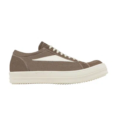 Pre-owned Rick Owens Strobe Vintage Low 'dark Dust' | Brown | Men's Size 45
