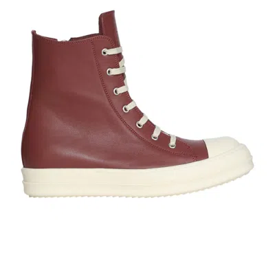 Pre-owned Rick Owens Wmns Concordians High 'rosewood' | Red | Women's Size 37