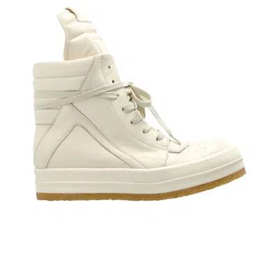 Pre-owned Rick Owens Wmns Creep Geobasket 'milk' | Cream | Women's Size 40 In White