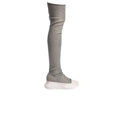 Pre-owned Rick Owens Wmns Drkshdw Abstract Stockings Boot 'mineral Pearl Degrade' | Grey | Women's
