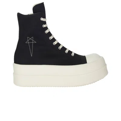 Pre-owned Rick Owens Wmns Drkshdw Double Bumper High 'black Milk' | Women's Size 35