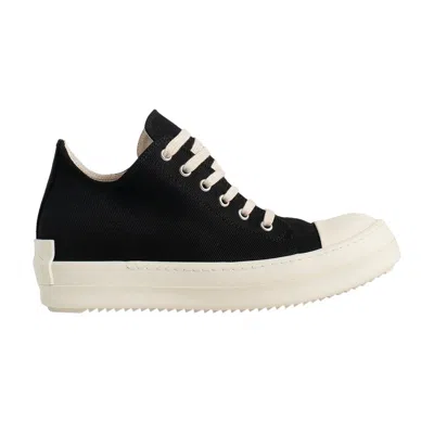 Pre-owned Rick Owens Wmns Drkshdw Fogachine Cotton Denim Low 'black Milk' | Women's Size 35