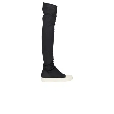 Pre-owned Rick Owens Wmns Drkshdw High Sock Sneaks 'black Wax' | Women's Size 41