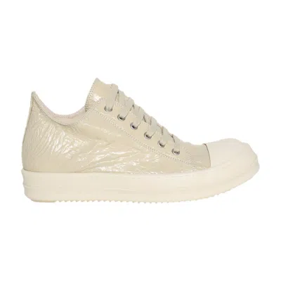 Pre-owned Rick Owens Wmns Drkshdw Hollywood Low 'parchment Milk' | Cream | Women's Size 37