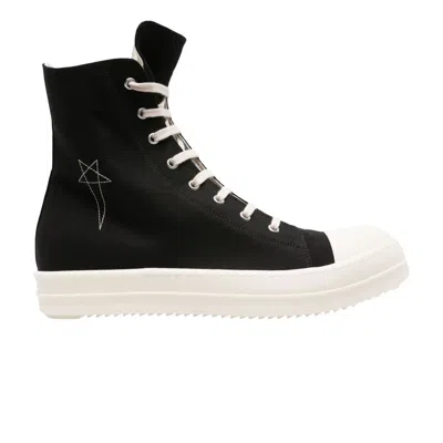 Pre-owned Rick Owens Wmns Drkshdw Hollywood Pentagram High 'black Milk' | Women's Size 37