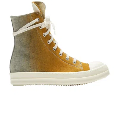 Pre-owned Rick Owens Wmns Drkshdw Lido Denim High 'sky Orange Degrade' | Women's Size 36