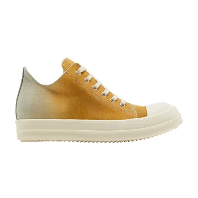 Pre-owned Rick Owens Wmns Drkshdw Lido Denim Low 'sky Orange Degrade' | Women's Size 36
