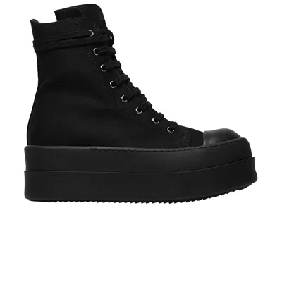 Pre-owned Rick Owens Wmns Drkshdw Lido Double Bumper Sneaker 'triple Black' | Women's Size 41