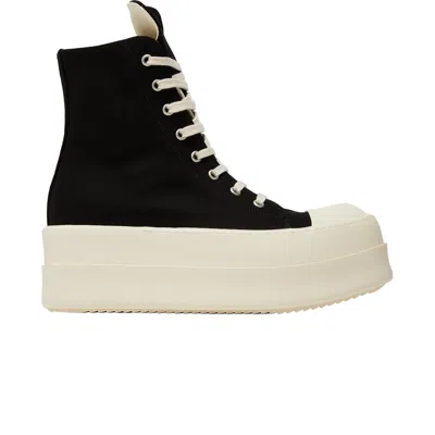 Pre-owned Rick Owens Wmns Drkshdw Luxor Double Bumper High 'black Milk' | Women's Size 36