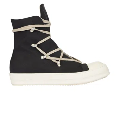 Pre-owned Rick Owens Wmns Drkshdw Strobe Cotton Nylon Hexa High 'black Milk' | Women's Size 36