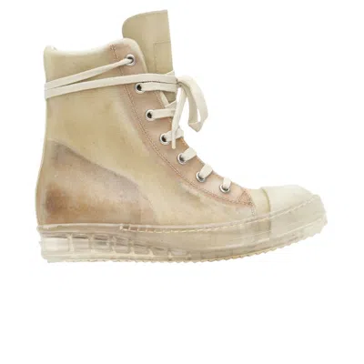 Pre-owned Rick Owens Wmns Edfu High 'natural Transparent' | White | Women's Size 36.5
