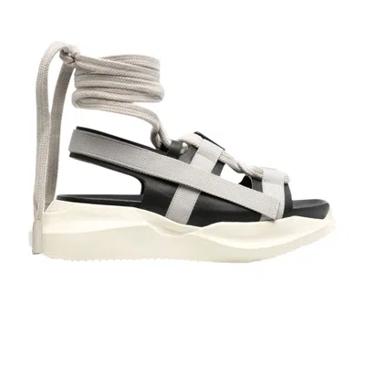 Pre-owned Rick Owens Wmns Geth Wrap-strap Sandal 'black Pearl' | Women's Size 39
