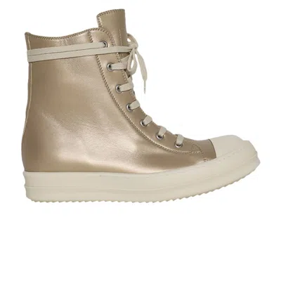 Pre-owned Rick Owens Wmns Hollywood High 'gold' | Women's Size 36
