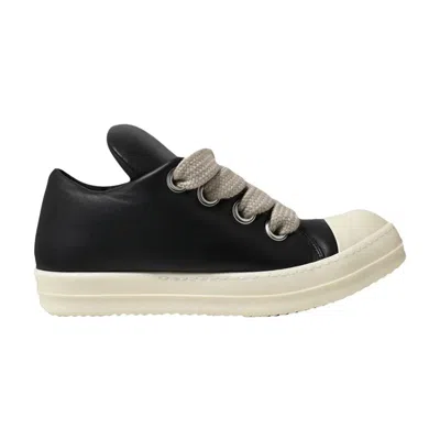 Pre-owned Rick Owens Wmns Hollywood Jumbo Laced Low 'black Milk' | Women's Size 37.5