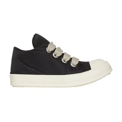 Pre-owned Rick Owens Wmns Lido Drkshdw Jumbo Lace Puffer Low 'black Milk' | Women's Size 37.5