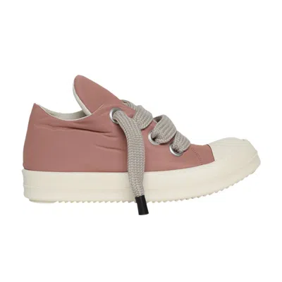 Pre-owned Rick Owens Wmns Lido Drkshdw Jumbo Lace Puffer Low 'dark Pink' | Women's Size 40