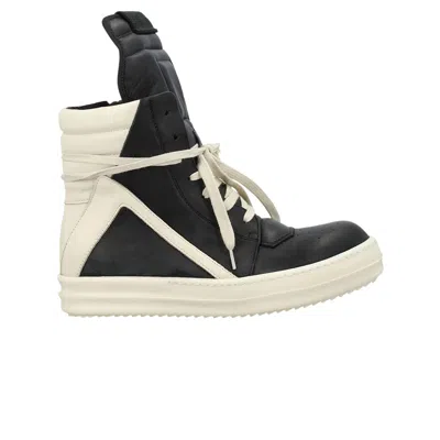 Pre-owned Rick Owens Wmns Lido Geobasket High 'black Milk' | Women's Size 39
