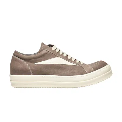 Pre-owned Rick Owens Wmns Lido Vintage Low 'dust Milk' | Grey | Women's Size 35