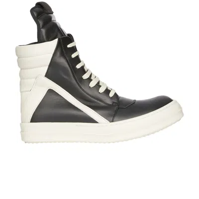 Pre-owned Rick Owens Wmns Luxor Geobasket High 'black Milk' | Women's Size 36