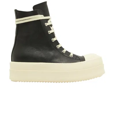 Pre-owned Rick Owens Wmns Luxor Runway Mega Bumper High 'black Milk' | Women's Size 39.5