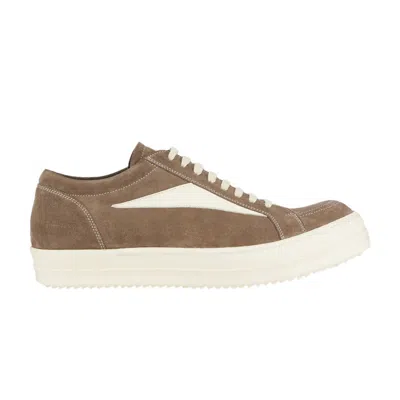 Pre-owned Rick Owens Wmns Luxor Vintage Low 'dust Milk' | Brown | Women's Size 35