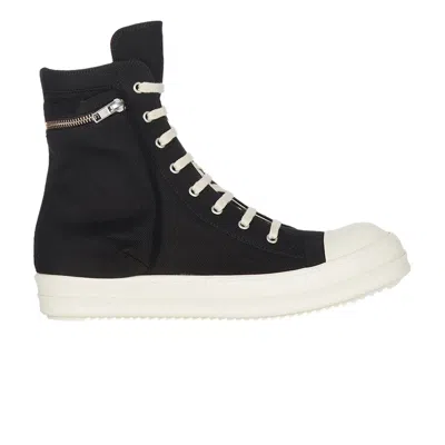 Pre-owned Rick Owens Wmns Porterville Drkshdw Cargo High 'black Milk' | Women's Size 37