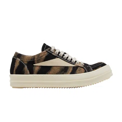 Pre-owned Rick Owens Wmns Porterville Drkshdw Vintage Low 'black Terra Sun Denim' | Women's Size 36