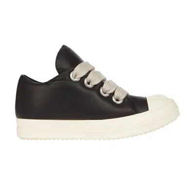 Pre-owned Rick Owens Wmns Porterville Jumbo Laced Padded Low 'black Milk' | Women's Size 40