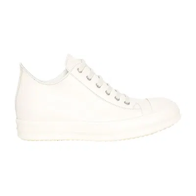 Pre-owned Rick Owens Wmns Porterville Low 'milk' | White | Women's Size 40
