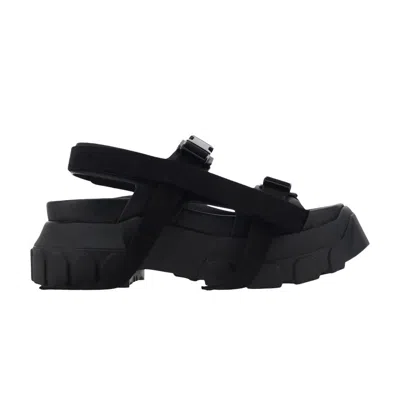 Pre-owned Rick Owens Wmns Tractor Sandal 'black' | Women's Size 37