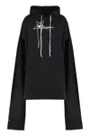 Rick Owens Flyproof Tunic Hooded Sweatshirt