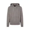 Rick Owens Logo-embroidered Zip-up Hoodie
