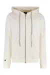 Rick Owens Jumbo Jason Cotton Hoodie In Green