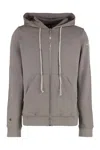 Rick Owens X Champion - Jasons Full Zip Hoodie In Grey