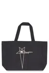 Rick Owens Champion Collaboration Nylon Tote Bag In Black