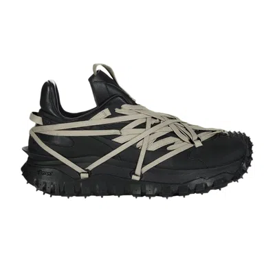 Pre-owned Rick Owens X Moncler Trailgrip Megalace 'black' | Men's Size 39