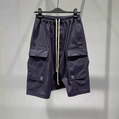 Pre-owned Rick Owens Rick Owes Shorts In Purple