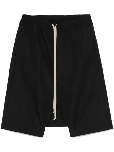 Rick Owens Rick's Pods Shorts In Schwarz