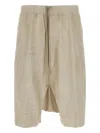 Rick Owens Rick S Pods Bermuda Shorts In Neutrals