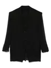 Rick Owens Rick S Tatlin Blazer In Black