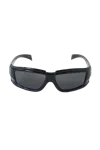 Rick Owens Rick Sunglasses Black/black In Black
