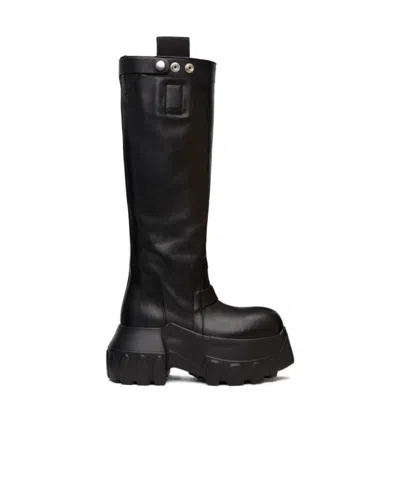 RICK OWENS RMEGA TRACTOR TALL BOOTS