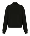 Rick Owens Roll-neck Virgin-wool Jumper In Black