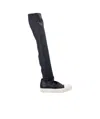 Rick Owens Round-head Boots In Black