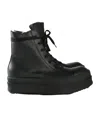 Rick Owens Black Mega Bumper Sneakers In Black