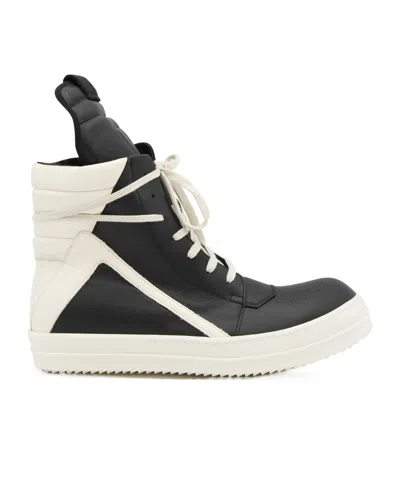 RICK OWENS RICK OWENS HOLLYWOOD GEOBASKET SNEAKERS