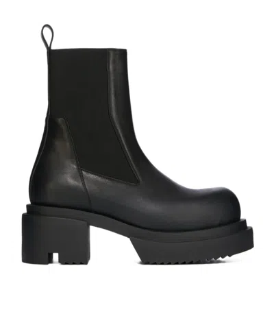 RICK OWENS 60MM BEATLE BOGUN BOOTS