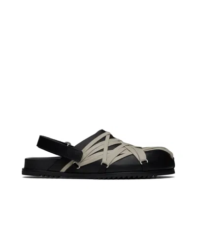 RICK OWENS RICK OWENS HOLLYWOOD MEGALACED MULES